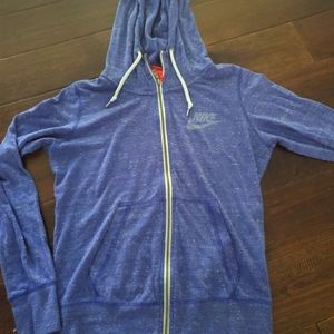 Nike purple zip up size medium